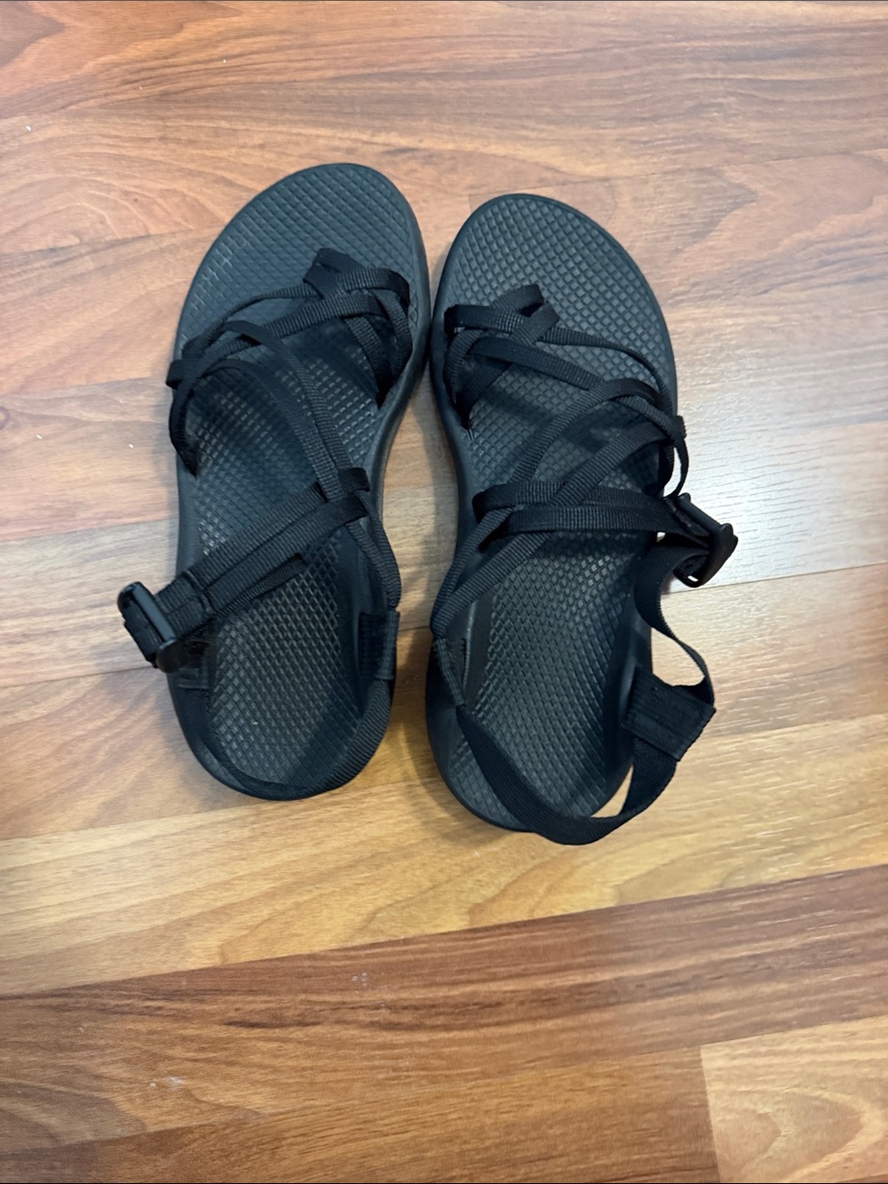 Chaco Women's Black Strappy Outdoor Sandals